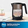 Philips HD9314/90 Double-Walled Electric Kettle | 1.7L Capacity | 1800W Power | Charcoal Grey Color | Perfect for Hot Water | Water Heater Kettle